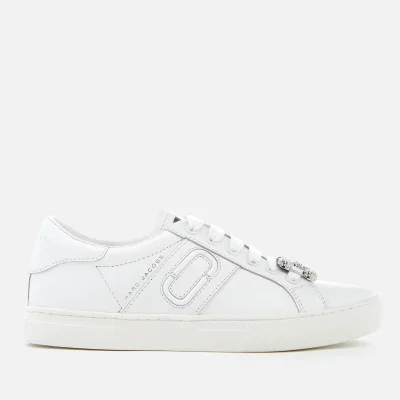 Marc Jacobs Women's Empire Chain Link Trainers - White