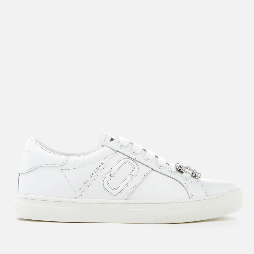 Marc Jacobs Women's Empire Chain Link Trainers - White Image 1