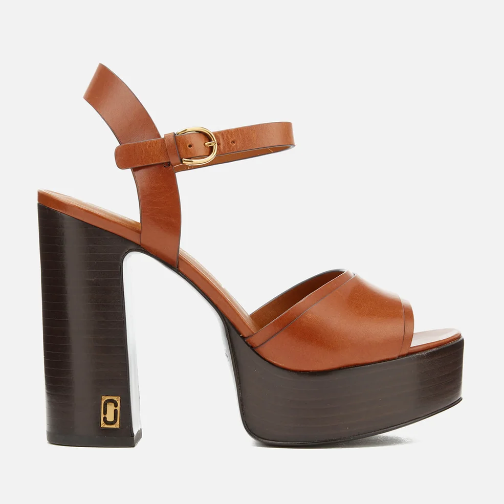 Marc Jacobs Women's Lust Status Platform Sandals - Luggage Image 1