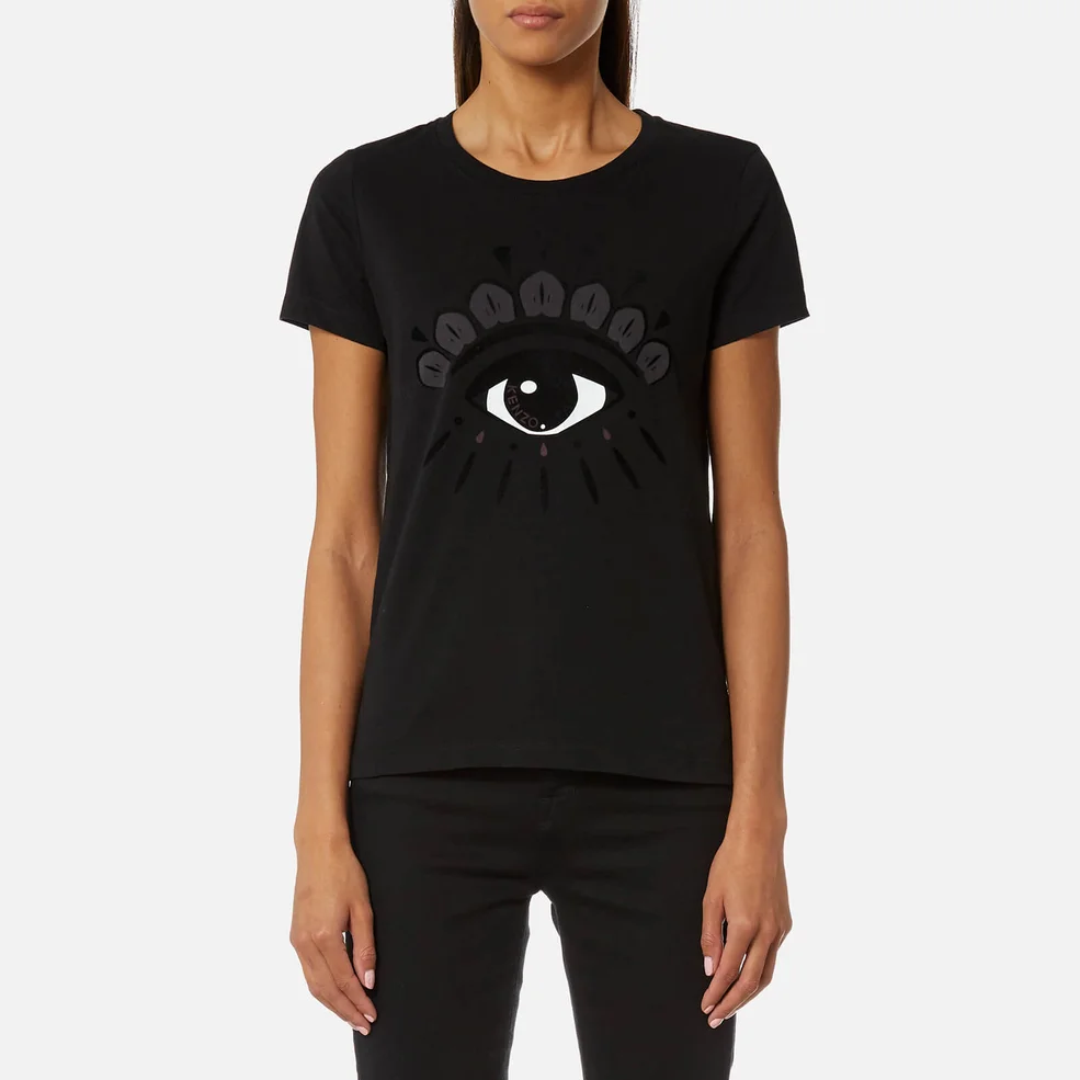 KENZO Women's Eye T-Shirt - Black Image 1