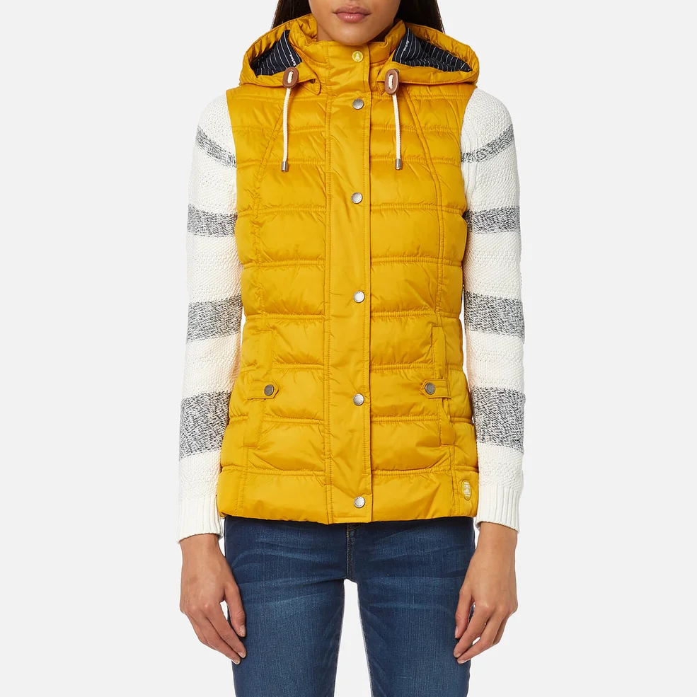 Barbour Women's Westmarch Quilt Gilet - Canary Yellow Image 1