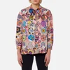 PS by Paul Smith Women's Enso Floral Blouse - Powder Pink - Image 1