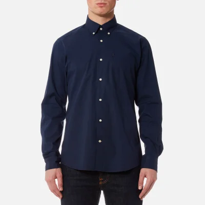 Barbour Men's Preston Long Sleeve Shirt - Navy