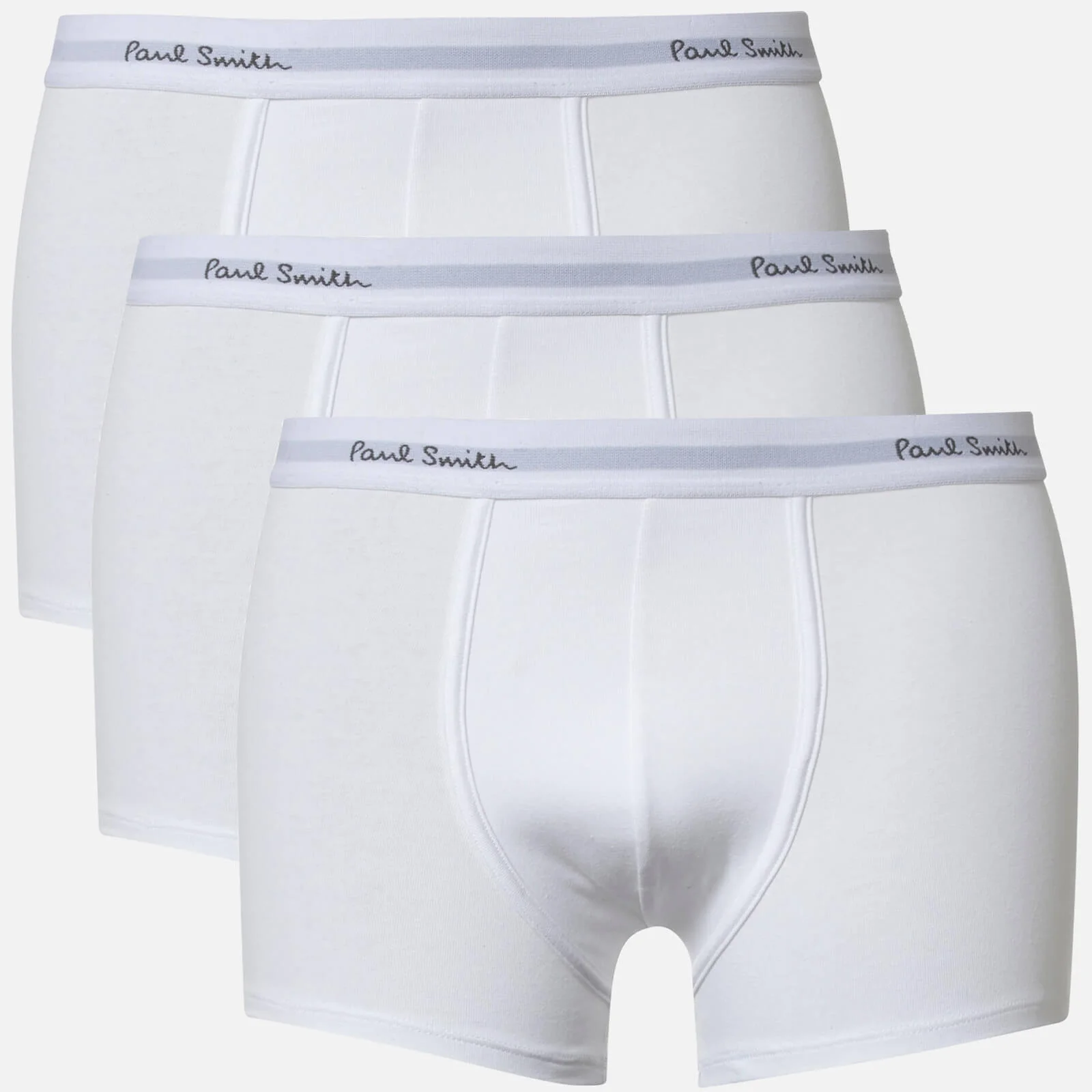 Paul Smith Men's 3 Pack Trunk Boxer Shorts - White Image 1