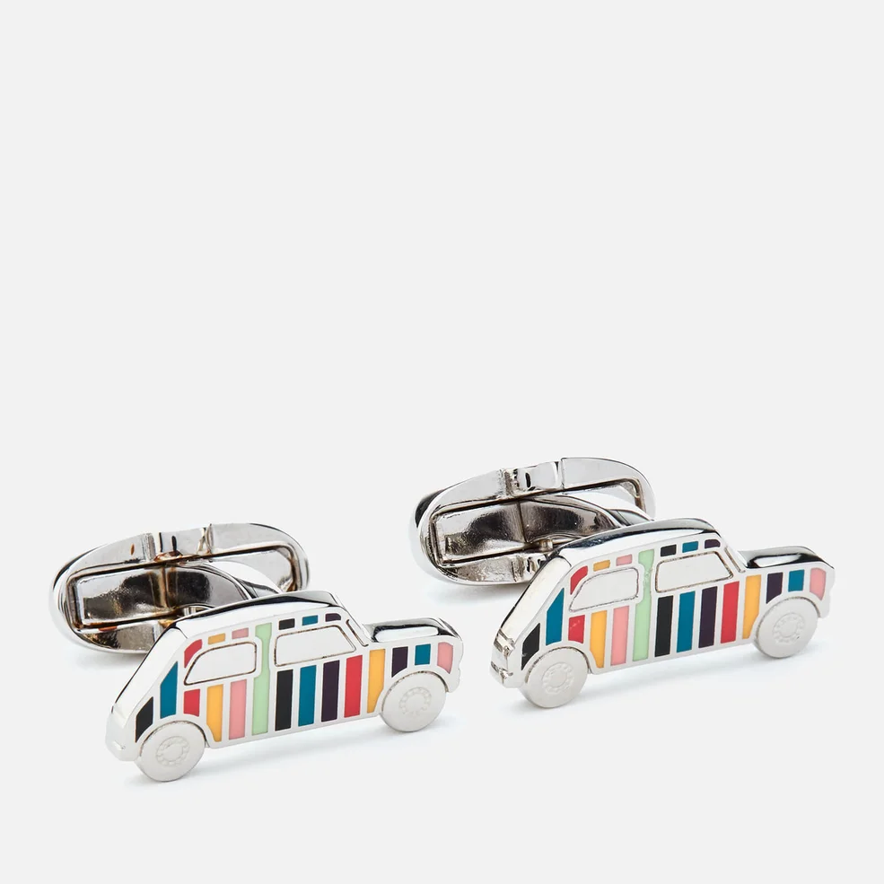 Paul Smith Men's Mini Car Cufflinks - Stripe Image 1