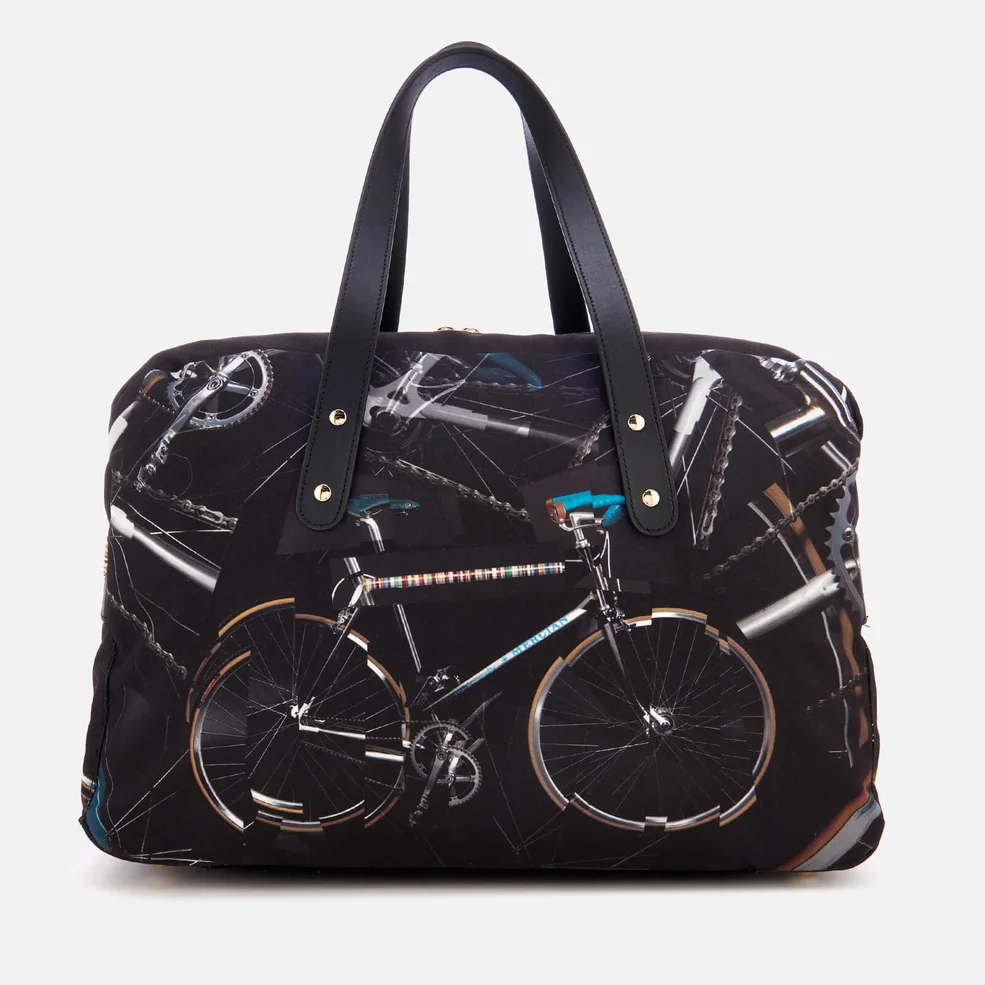 Paul Smith Men's Bicycle Print 24 Hour Bag - Multi Image 1