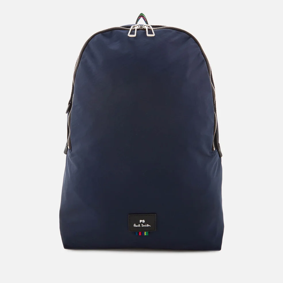 Paul Smith Men's Zip Backpack - Navy Image 1