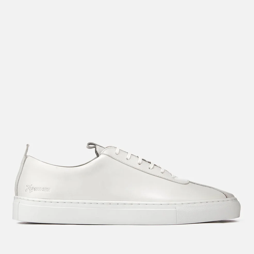 Grenson Men's Sneaker 1 Leather Cupsole Trainers - White Image 1
