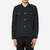 Our Legacy Men's Casual Military Shirt - Black Tech Cupro - Image 1