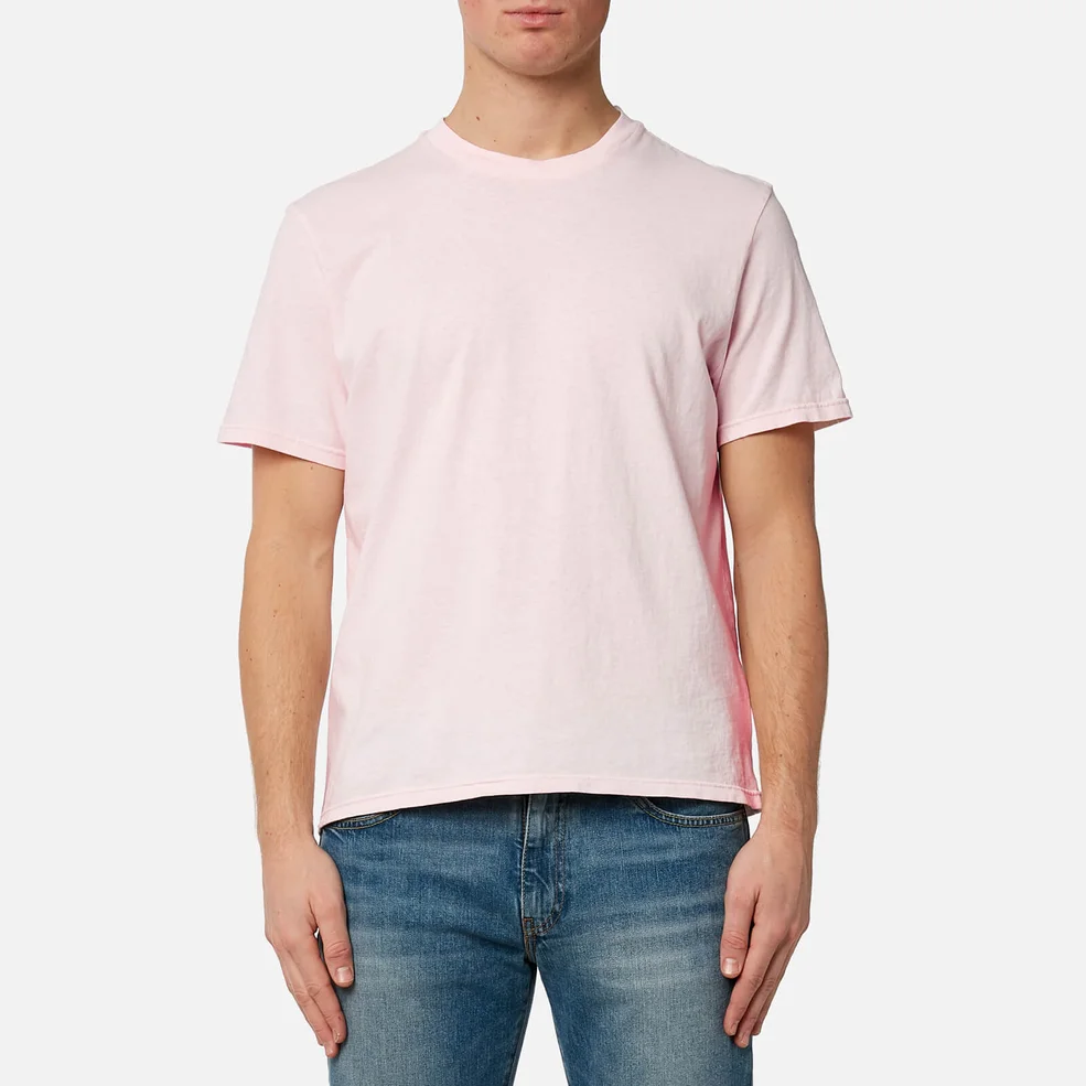 Our Legacy Men's Bump T-Shirt Army Jersey - Acid Pink Image 1