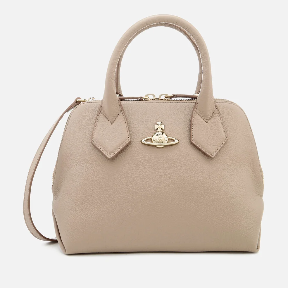 Vivienne Westwood Women's Balmoral Small Handbag - Taupe Image 1