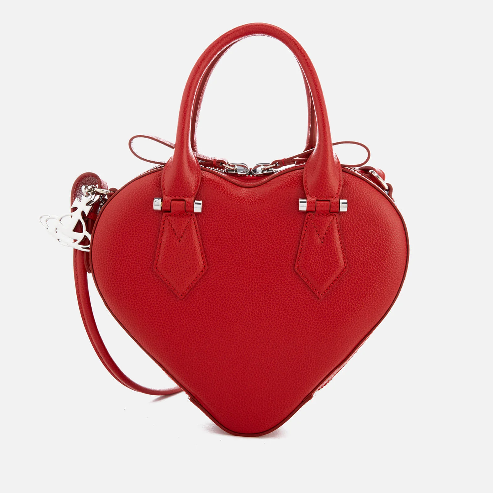 Vivienne Westwood Women's Johanna Heart Handbag - Red Image 1