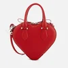 Vivienne Westwood Women's Johanna Heart Handbag - Red - Image 1