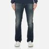 Nudie Jeans Men's Dude Dan Straight Fit Jeans - Dark Authentic Comf - Image 1