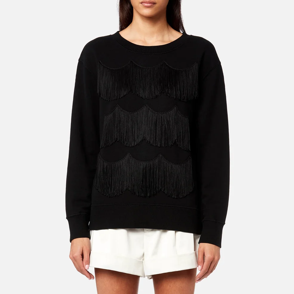 Marc Jacobs Women's Classic Easy Fit Sweatshirt - Black Image 1