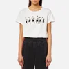 Marc Jacobs Women's Classic T-Shirt with Embroidery - Ivory - Image 1