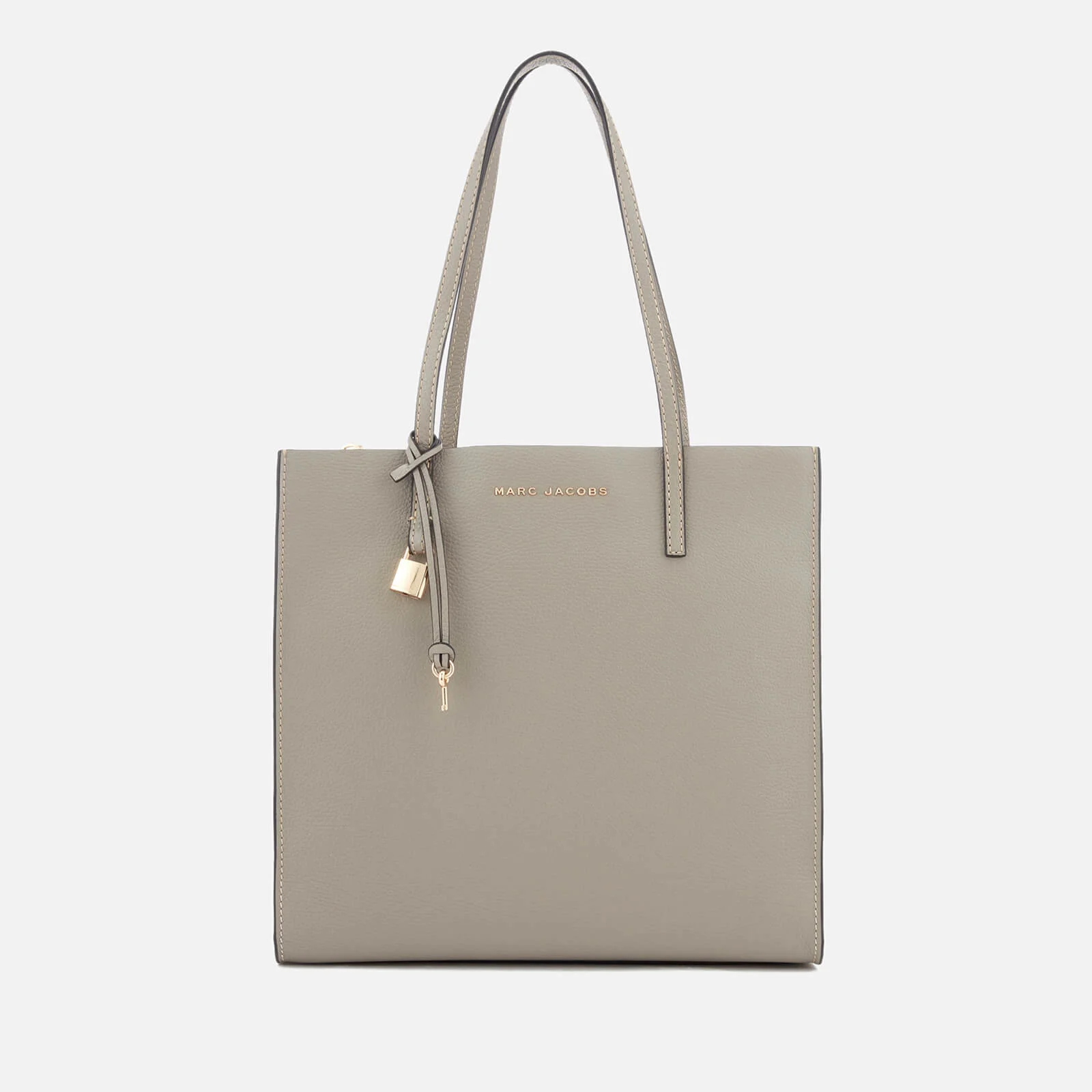 Marc Jacobs Women's The Grind Tote Bag - Stone Grey Image 1