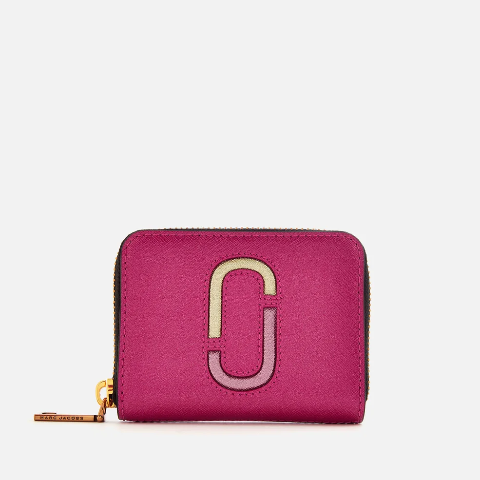 Marc Jacobs Women's Zip Card Case - Pink/Multi Image 1