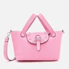 meli melo Women's Thela Mini Tote Bag with Studs - Peony Pink - Image 1