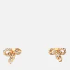 Marc Jacobs Women's MJ Coin Bow Studs - Gold - Image 1
