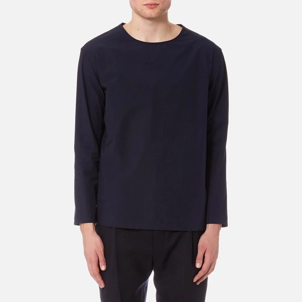 Lemaire Men's Long Sleeved T-Shirt - Midnight Blue Image 1
