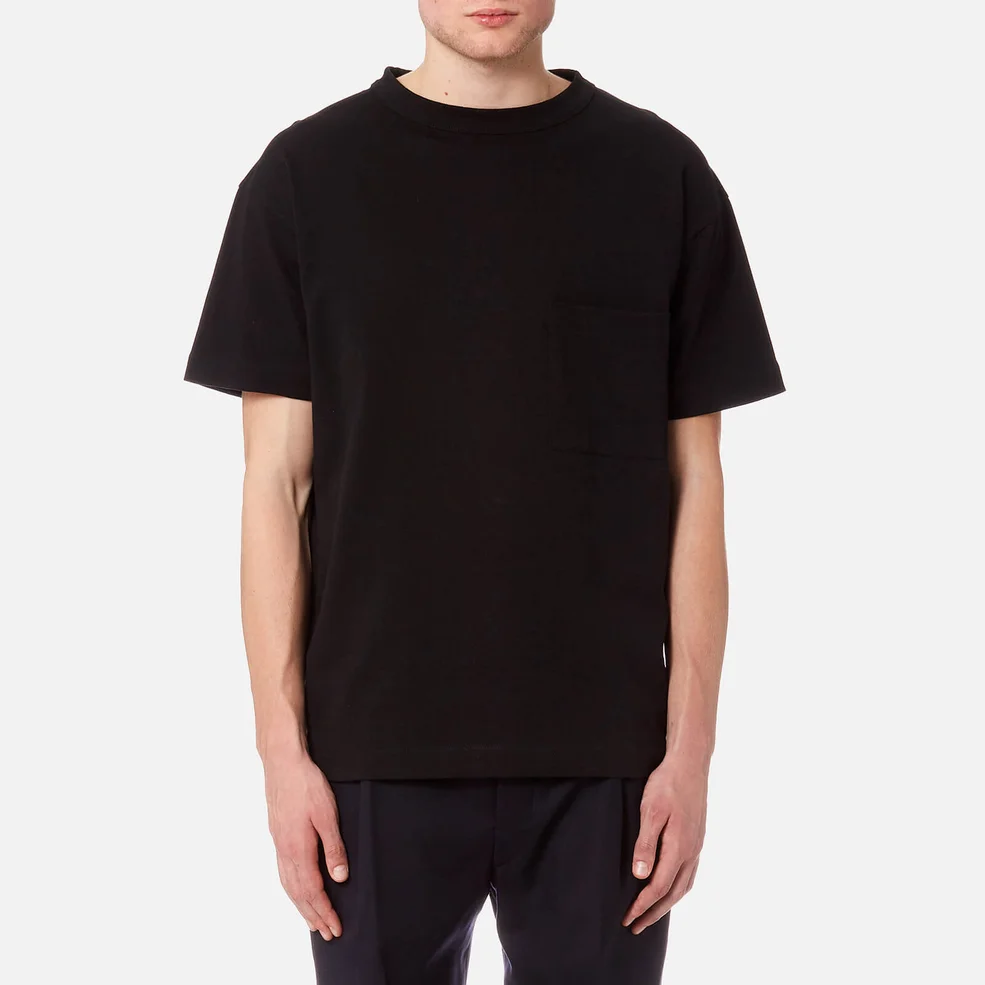 Lemaire Men's Heavy T-Shirt - Black Image 1