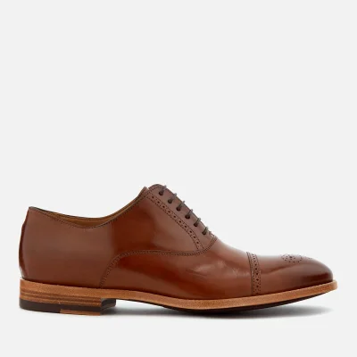 Paul Smith Men's Bertin Leather Brogue Toe Oxford Shoes - Tan