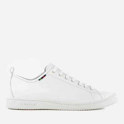 PS by Paul Smith Men's Miyata Leather Trainers - White