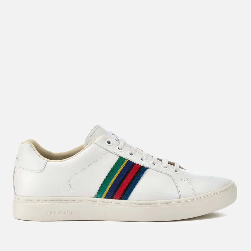 PS Paul Smith Men's Lapin Leather Trainers - White Image 1