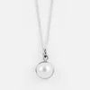 Cornelia Webb Women's Pearled Single Necklace - Silver - Image 1