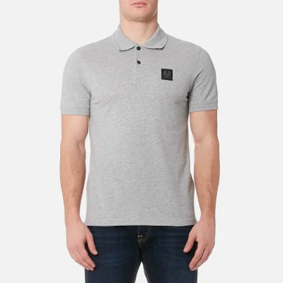 Belstaff Men's Stannett Polo Shirt - Grey Melange