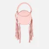 SALAR Women's Lea Fringe Cross Body Bag - Pink - Image 1