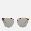 McQ Alexander McQueen Women's Rimless Base Sunglasses - Avana/Avana/Gold - Image 1