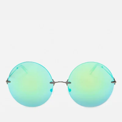 Christopher Kane Women's Round Frame Sunglasses - Green