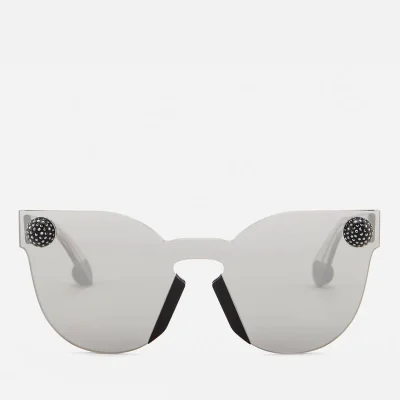 Christopher Kane Women's Cat Eye Sunglasses - Silver/Grey