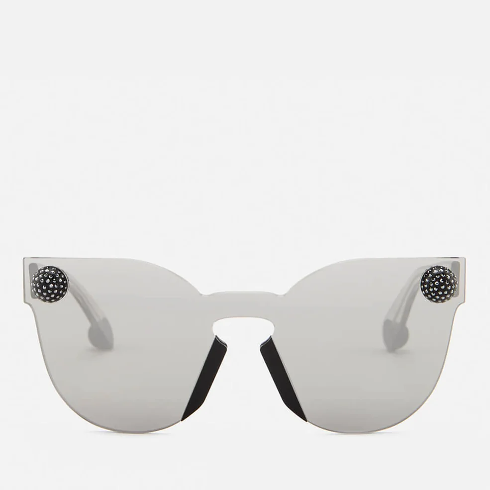 Christopher Kane Women's Cat Eye Sunglasses - Silver/Grey Image 1