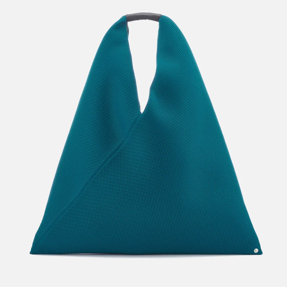 MM6 Maison Margiela Women's Japanese Net Fabric Bag - Turquoise Image 1