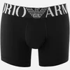 Emporio Armani Men's Stretch Cotton Boxer Shorts - Nero - Image 1