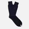 Emporio Armani Men's Filoscozia Cotton Socks - Blu Navy - Image 1
