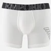 Emporio Armani Men's Stretch Cotton Boxer Shorts - Bianco - Image 1