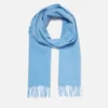 Barbour Lambswool Woven Scarf - Pale Blue - Image 1