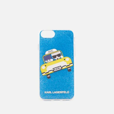 Karl Lagerfeld Women's NYC Taxi Phone Case - Navy