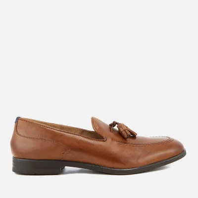 Hudson London Men's Dickson Leather Tassel Loafers - Tan