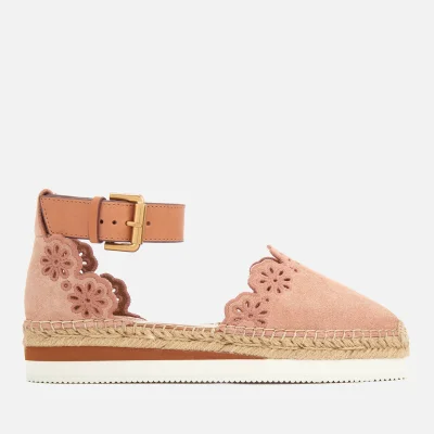 See By Chloé Women's Suede Espadrilles - Natural