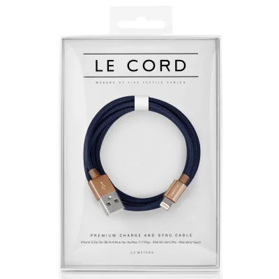 Le Cord Limited Edition Masterpiece Lightning Cable (1.2m)