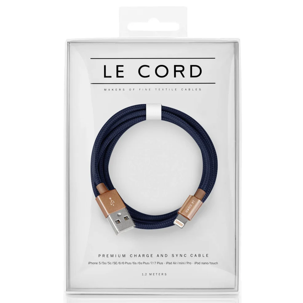 Le Cord Limited Edition Masterpiece Lightning Cable (1.2m) Image 1
