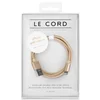 Le Cord Solid Gold Lightning Cable (2m) - Image 1