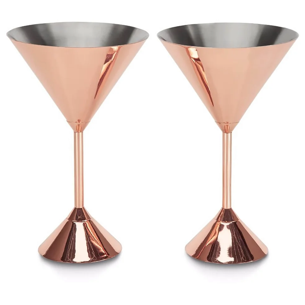 Tom Dixon Plum Martini Glass - Set of 2 Image 1