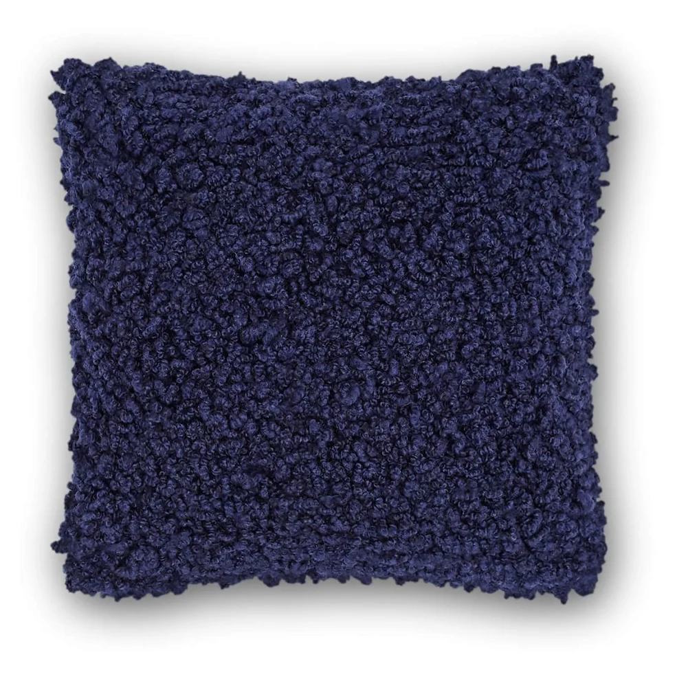 Tom Dixon Boucle Cushion - Blue Image 1