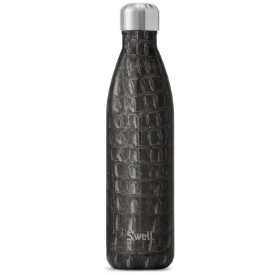 S'well Exotics Black Crocodile Water Bottle 750ml